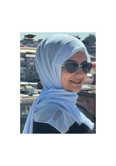 Aldaıyr Simli Şifon Şal Çok Rrenkli19