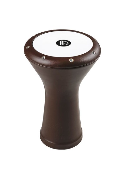 Agean Vinlex Covered Darbuka In Brown Darbuka