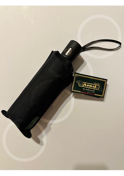 Ogdo - 8 Telli Premium Tam Otomatik Katlanır Şemsiye Siyah
