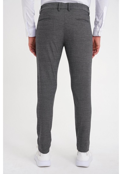Efor P 1086 Slim Fit Füme Spor Pantolon Füme