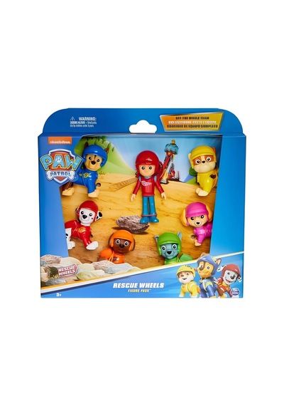 Paw Patrol Rescue Wheels Temalı Figür Seti Belirtilmemiş