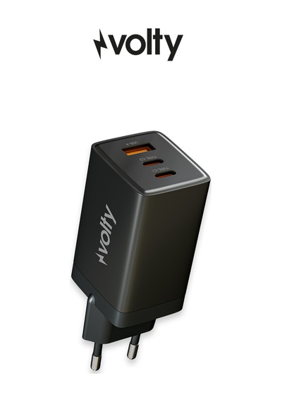 Hızlı Şarj Adaptörü 67w Gan + Type-c Kablo 100w Pd 3 Port, İphone & Samsung Uyumlu V0102011