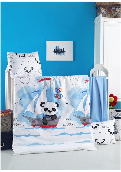 Komfort Home Bebek Uyku Seti %100 Pamuk / Trip