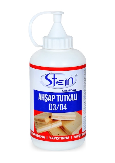 Stein D3 - D4 Şeffaf Süper Güçlü Ahşap Tutkalı 550 G x 9 Adet Stein D3 - D4 Şeffaf Süper Güçlü Ahşap Tutkalı 550 G x 9 Adet