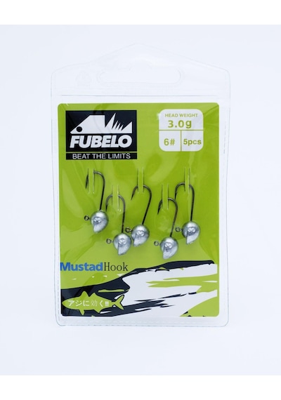 Fubelo Sharp Head 5'li Jig Head Seti - Standart