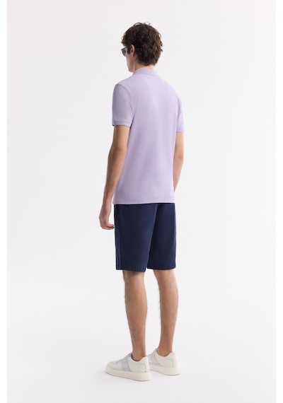 Avva Erkek Lila Kıvrılmaz Polo Yaka %100 Pamuk Basic Regular Fit T-shirt B001032 Avva Erkek Lila Kıvrılmaz Polo Yaka %100 Pamuk Basic Regular Fit T-shirt B001032