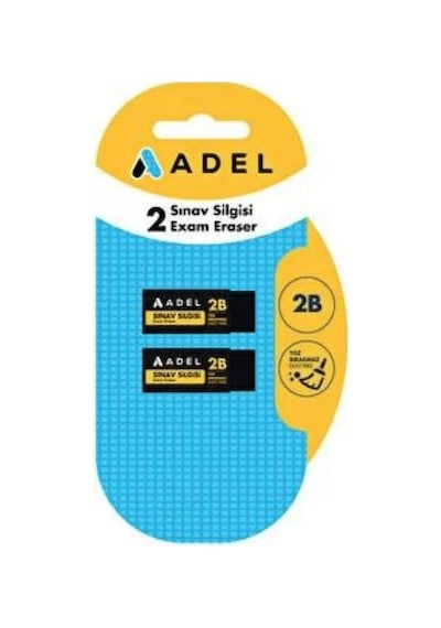 Adel 2b Sınav Silgisi 2'li