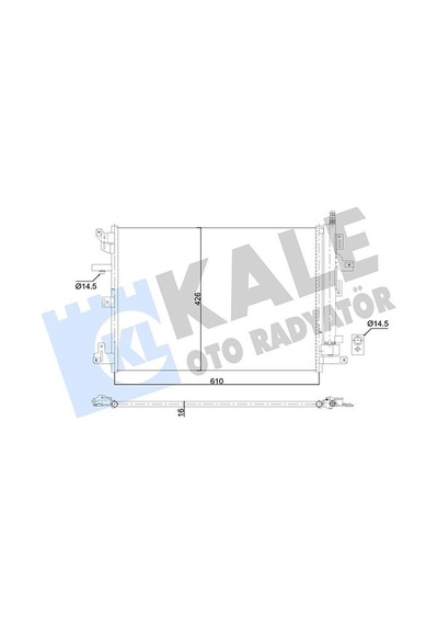 Klima Radyötörü Kondenser Volvo Xc90 I 2.5t T6 3.2 V8 D3 D5 04 14 30648955-30781280-31369510