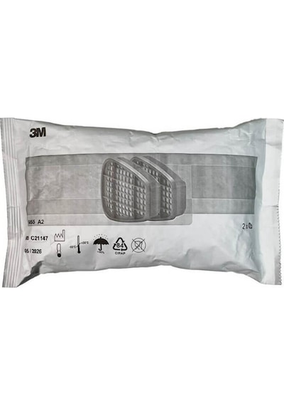 3m 6055 A2 Gaz Ve Buhar Maske Filtresi - 1 Çift