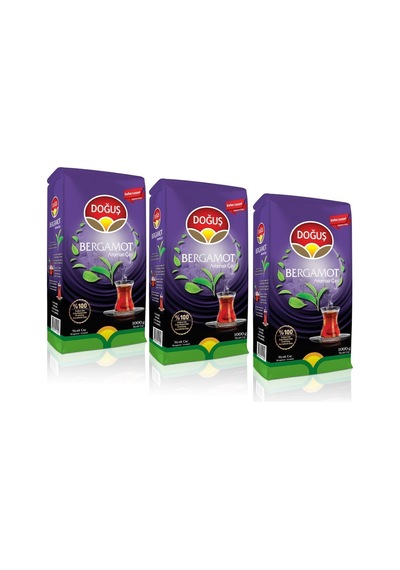 Doğuş Çay Bergamot Aromalı Siyah Çay 1 Kg 3 Adet 13370468