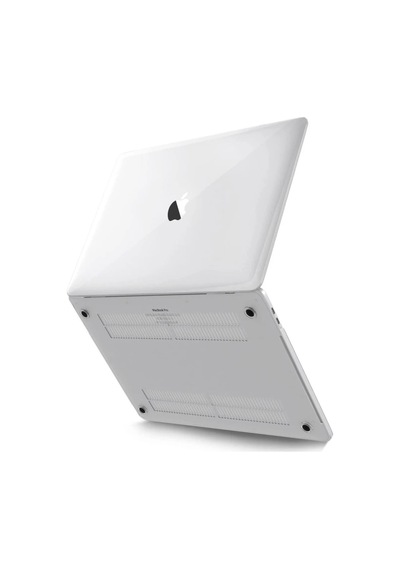 Newface Apple Macbook Uyumlu Pro 16.2 2021 Macbook Uyumlu Buzlu Kapak - Şeffaf