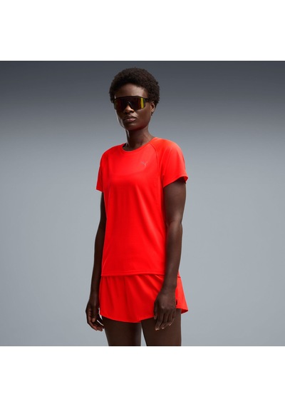 Puma Velocıty Kadın Koşu Tişörtü 526578 95 Kırmızı