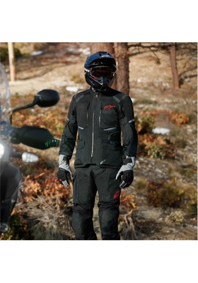 Alpinestars Andes Air Drystar Korumalı Motosiklet Pantolonu Siyah