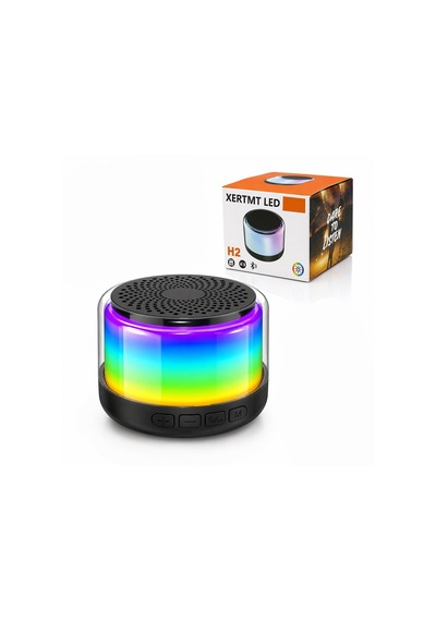 Platoon Pl-4675 Bluetooth Wireless Speaker Hoparlör 3w Usb Şarjlı Rgb Işıklı Bt Sd