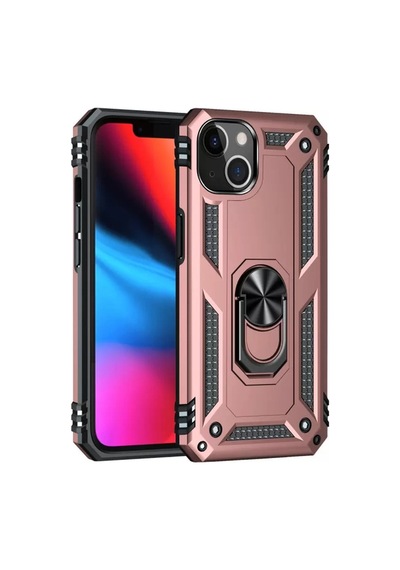 Apple İphone 13 Kılıf Sofya Yüzüklü Silikon Kapak