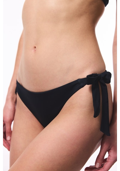 Penti Siyah Brazilian Düşük Bel Brazilian Bikini Altı