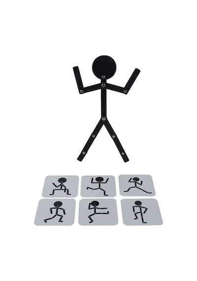 Wooden Man Game Çöp Adam Ve Çubuk Adam Hafıza Kutu Oyunu