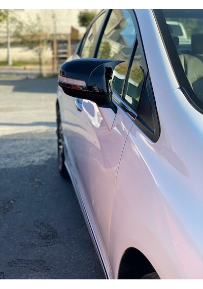 Honda Civic Fb7 Yarasa Ayna Kapağı Batman Pianoblack Parlak Siyah