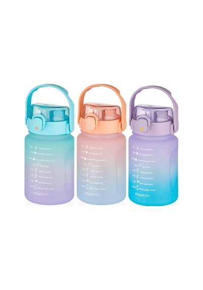 Vagonlife Matara Policarbon 1000 Ml Karışık Renk Vgn2212 Çok Renkli