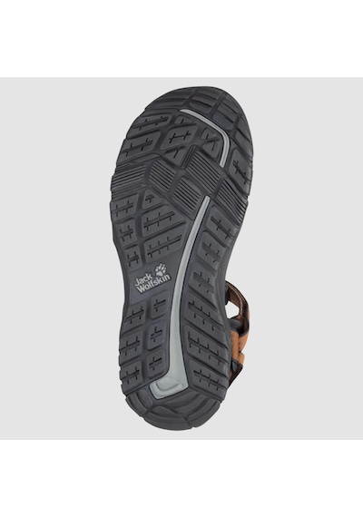 Jack Wolfskin 4019021 Lakewood Ride Sandal M Brown Black Erkek Sandalet Kahverengi