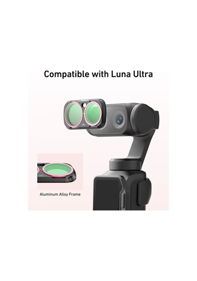Telesin Insta360 Luna Ultra Uyumlu Filtre Seti Cpl+vnd2-32+ Black Diffusion