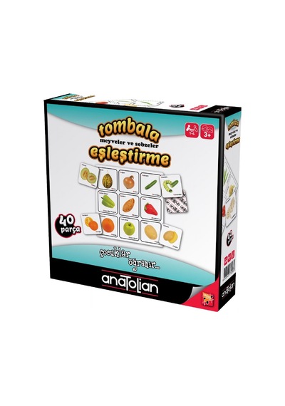 Anatolian 7408 Tombala Meyveler ve Sebzeler Eşleştirme