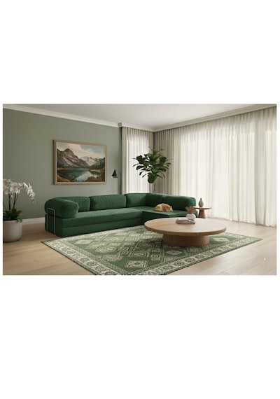 Herev 300x200 Süngerli Köşe Koltuk Takımı Fitilli Kadife Kumaşlı Yatak olabilir Şark Köşe Yeşil Herev 300x200 Süngerli Köşe Koltuk Takımı Fitilli Kadife Kumaşlı Yatak olabilir Şark Köşe Yeşil