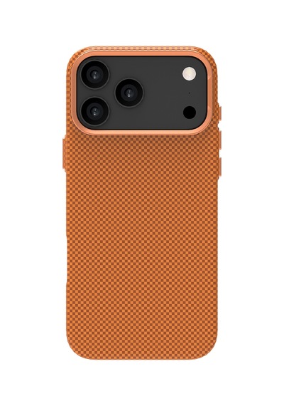 Buff Apple iPhone Uyumlu  17 Pro Max Magsafe Kevlook Kılıf Orange Turuncu