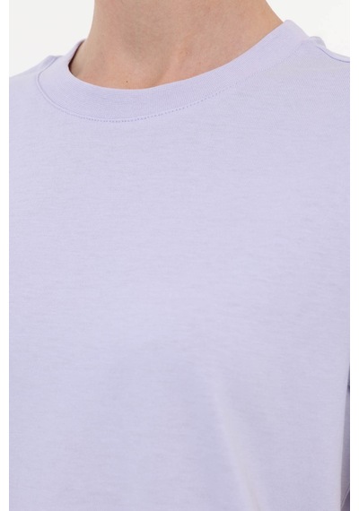 Lumberjack Wb 11asya-t Lıla Kadın Kısa Kol T-shirt 000000000102203345 Mor