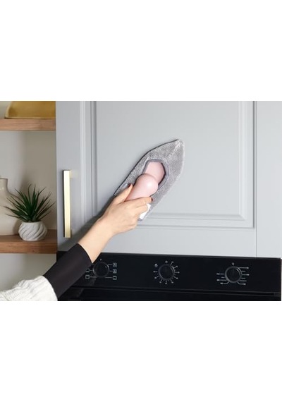 Mikrofiberli El Mopu Açık Bej