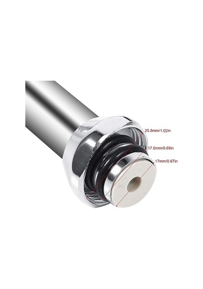 16 Inç Musluk Erişimi Nuvofusion 10 Cm Orta Set Abs Açılır Özellikli Cilalı Krom Diğer