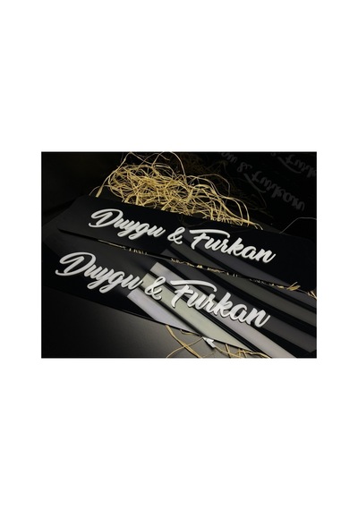 Wedding Gelin Arabası Kapatma Pleksi Dekor 1 Adet - 657314953