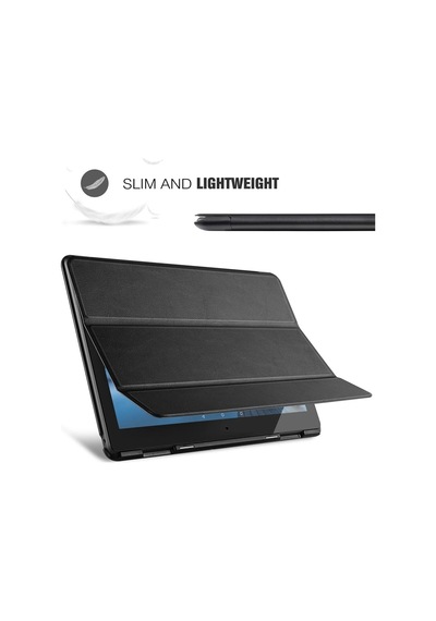Lenovo Uyumlu Tab E10 10.1 Inch Tb-X104F Standlı Ultra Ince Deri Kılıf (393894088)