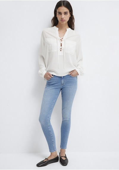 Mavi - Tess Açık Mavi Gold Premium Jean Pantolon 100328-a1550 Renkli