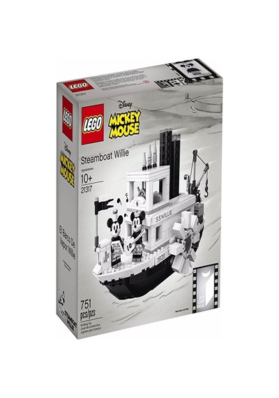 Disney Mickey Mouse Steamboat Willie Set 21317 Beyaz - 35849849