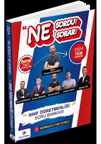 2024 Öabt Sınıf Öğretmenliği Ne Sordu Ne Sorar Soru Bankası Dizgi Kitap