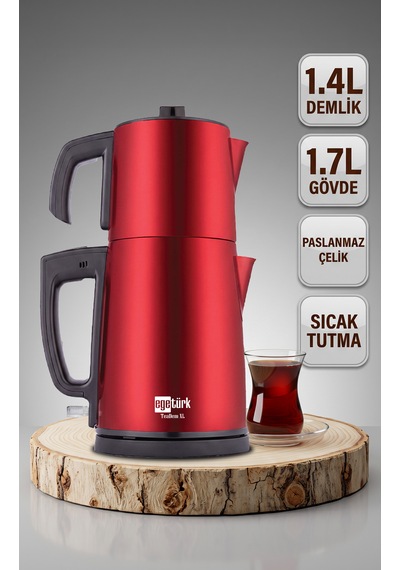 Egetürk Ecm-124 Teadem XL 1.7 LT Elektrikli Çay Makinesi