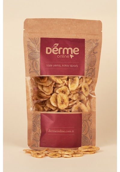 Muz Kurusu Dilimli-güneşte Kurutulmuş Dilim Muz 250 Gram 250 G