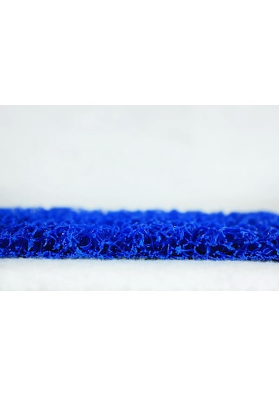 Kıvırcık Kapı Önü Dış Mekan Paspas / Kalınlık : 12 Mm. / En : 100 Cm. - Boy : 1 Metre / Mavi