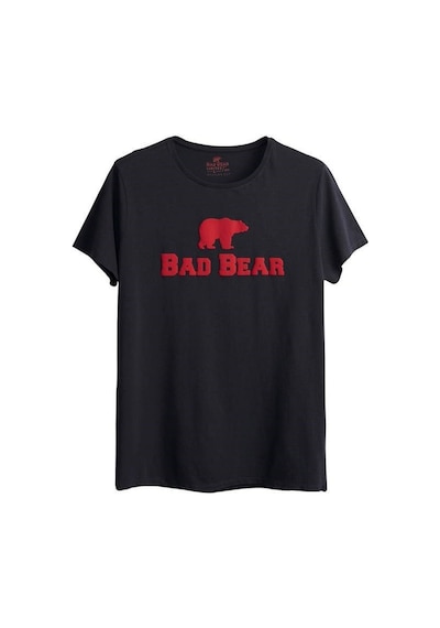 Bad Bear Bad Bear Erkek Gri Bisiklet Yaka Tişört Gri