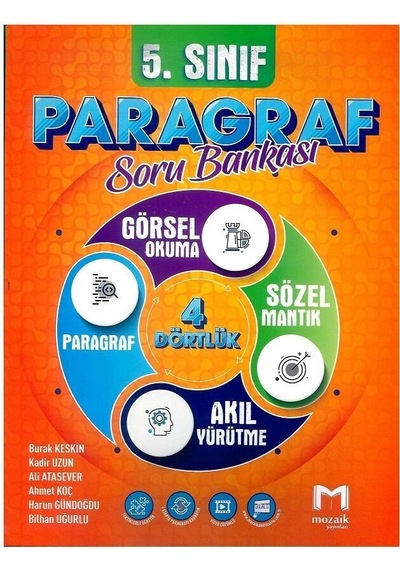 5.Sınıf Paragraf Soru Bankası -  Mozaik