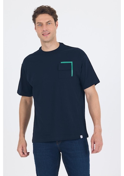 Koyu Lacivert Kısa Kol Bisiklet Yaka Kapaklı Cep Pamuk Casual Oversize Tişört 1011250131 Koyu Lacivert Koyu Lacivert Kısa Kol Bisiklet Yaka Kapaklı Cep Pamuk Casual Oversize Tişört 1011250131 Koyu Lacivert