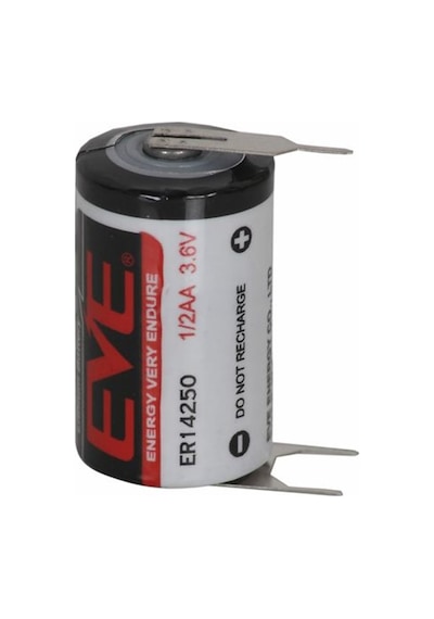 Eve 3.6v Er14250/3pt Lithium Pil
