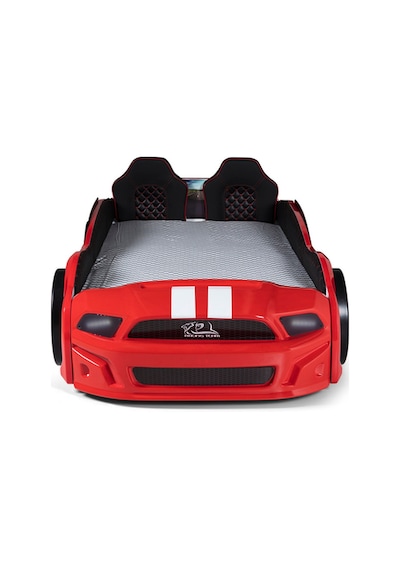 Kırmızı Arabalı Yatak Kapıları Açılan Mustang Full Ledli Kumandalı Ve Müzikli + Ortopedik Yatak Kırmızı Arabalı Yatak Kapıları Açılan Mustang Full Ledli Kumandalı Ve Müzikli + Ortopedik Yatak