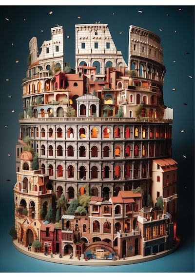 Anatolian 1000 Parçalık Puzzle - Colesseum 1166
