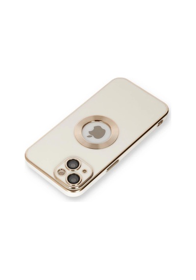 Apple Uyumlu iPhone 14 Plus Kılıf Store Silikon - Beyaz 0.2M-Çok Renkli