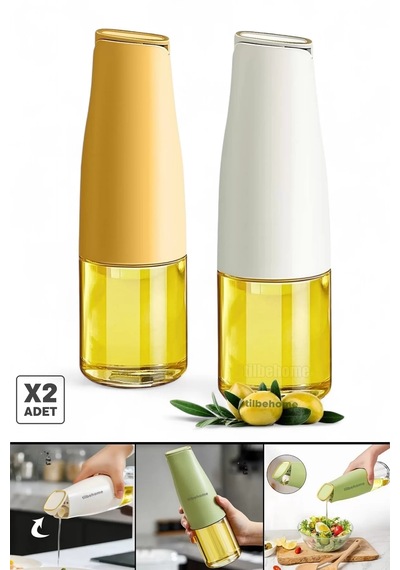 Tilbe Home 2li Cam Yağdanlık Yerçekimi Fonksiyonlu 500ml Still Otomatik Kapak Damlatmaz Ağızlı Yağlı Turuncu Beyaz Tilbe Home 2li Cam Yağdanlık Yerçekimi Fonksiyonlu 500ml Still Otomatik Kapak Damlatmaz Ağızlı Yağlı Turuncu Beyaz