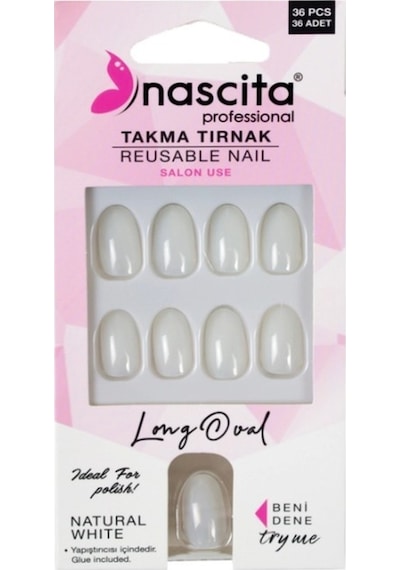 Nascita 36'lı Long Oval Takma Tırnak - 139