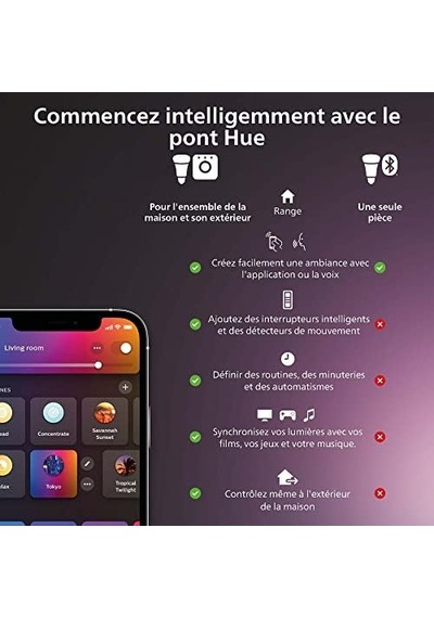 Hue Go V2 Taşınabilir Akıllı Led Masa Lambası, Bluetooth Özellikli, Beyaz Ve Renkli .
