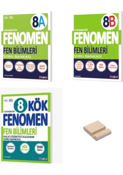 Lgs 8. Sınıf A - B Serisi Ve Kök Fen Bilimleri Soru Bankaları 3 Kitap